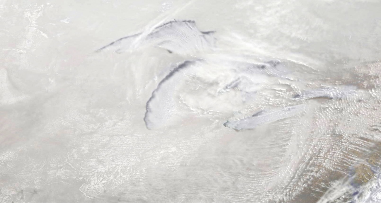 'Whiteout' Over Great Lakes Seen from Space (Photo)